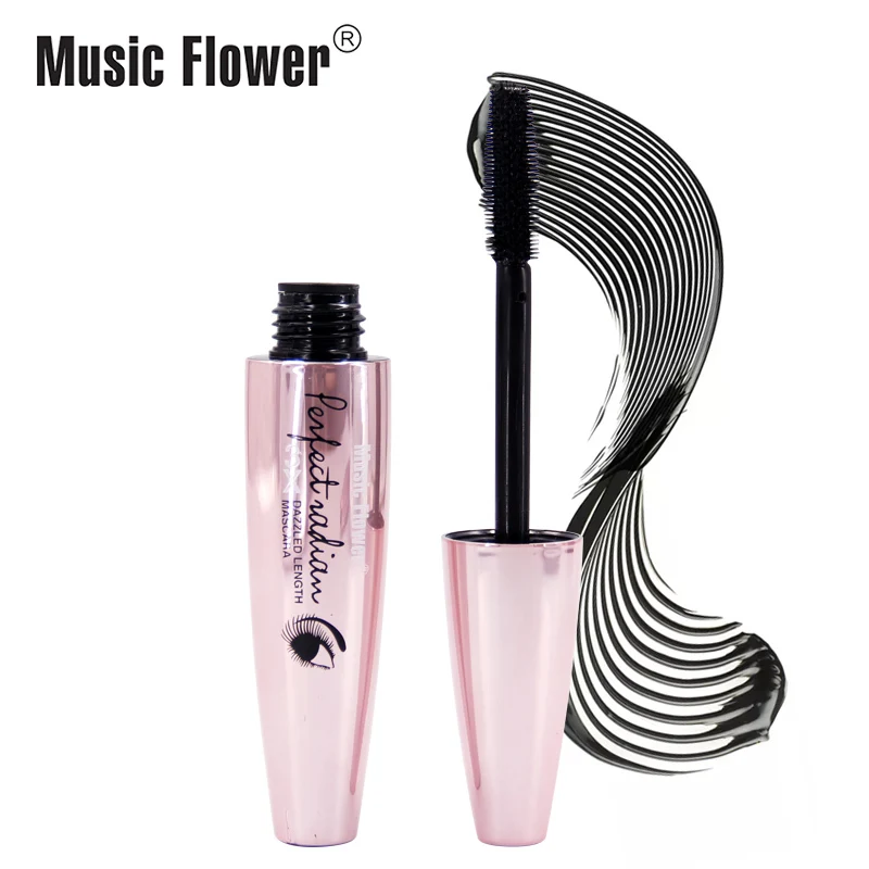 Тушь для ресниц Music Flower 4D волоконных и шелковых водостойкая тушь Rimmel 3D плотных