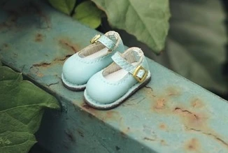 1 пара 3 см мокасины для Blyth, AZ, MMK, Lati JerryB, Licca, Kurhn обувь для кукол мокасины-gommino - Цвет: sky blue