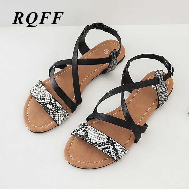 Женские босоножки сезон лето коллекция 2019 года Пряжка из микрофибры для отдыха