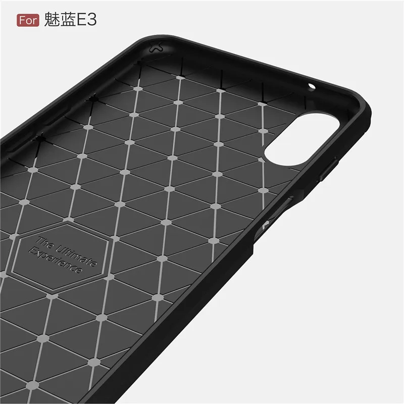 BSNOVT Meizu E3 Cover Shockproof Silicone Brushed Phone Case For Meilan Mobile Fundas 5.99&quot |