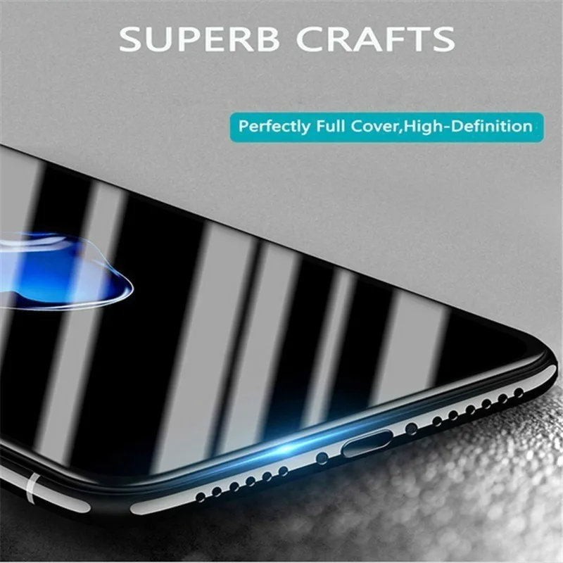 Закаленное стекло 5D для iphone 11 Pro XS MAX XR X Защита экрана iPhone 7 8 6 S Plus защитная пленка с