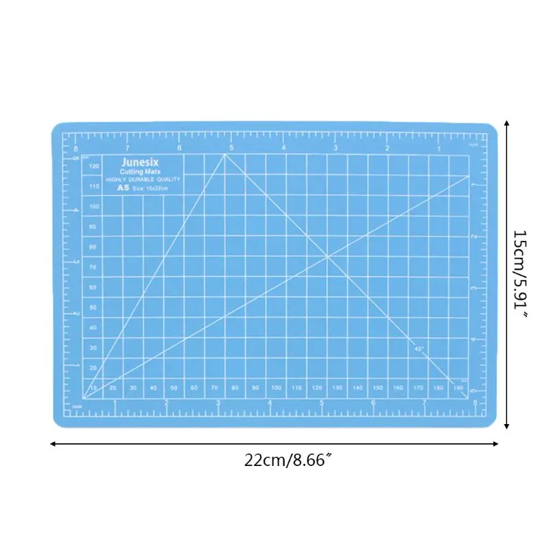 

A5 Cutting Board Manual Model Multi-Purpose Model Cutting Pad Rubber Stamp Engraving Pad Measuring Scale Board