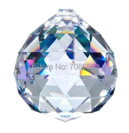 

50PCS AB 50mm CRYSTAL CHANDELIER BALL PRISM SUNCATCHER FREE SHIPPING