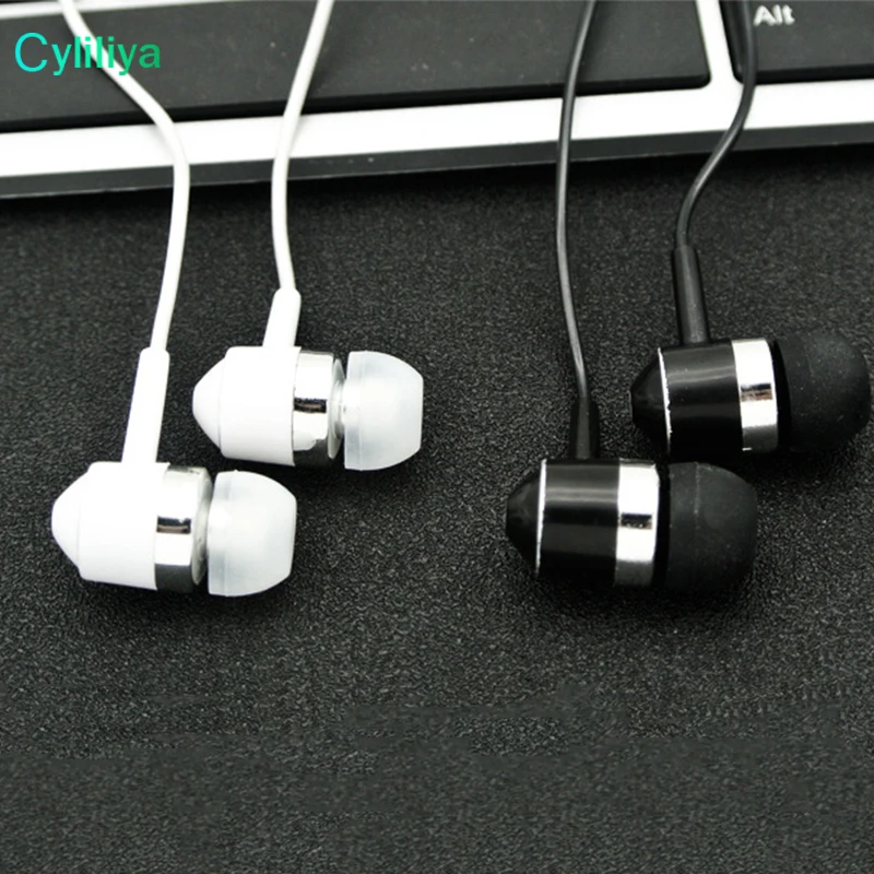 Проводные наушники вкладыши диаметром 3 5 мм набор наушников с хрустальной линией