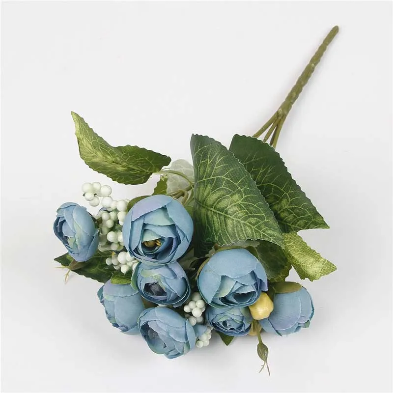 

Simulation flower 10 Swan bud wedding silk flower DIY headdress cloth flower material accessories handmade artificial flowers
