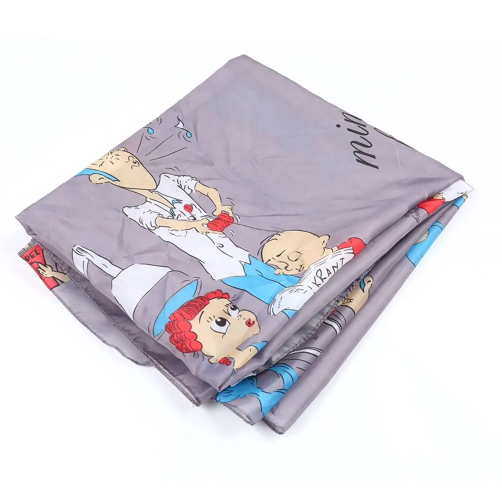 

Waterproof Cartoon Pattern Cutting Hair Cut Cloth Salon Barber Gown Cape Hairdressing Hairdresser Hair Tools new
