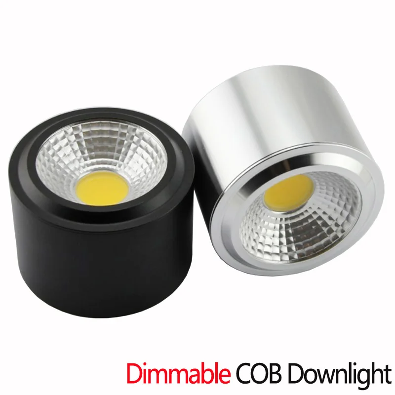 Светодиодные потолочные светильники с регулируемой яркостью 5 Вт 7 10 12