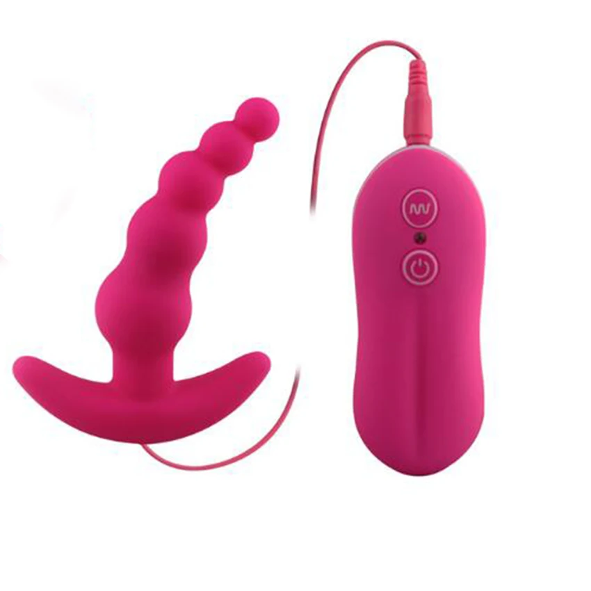 10 частотный вибрирующий мужской массажер простаты Анальная пробка вибратор