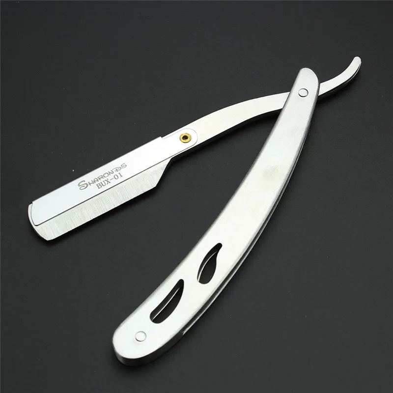 Razor Профессиональные Ножницы sharp 440c стали левая рука Парикмахерские ножницы высокого качества Парикмахерская ножницы бритва, набор - Цвет: Razor