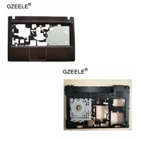 new for lenovo g480 g485 top cover palmrest upper casebottom base cover case wire drawing with hdmi compatible