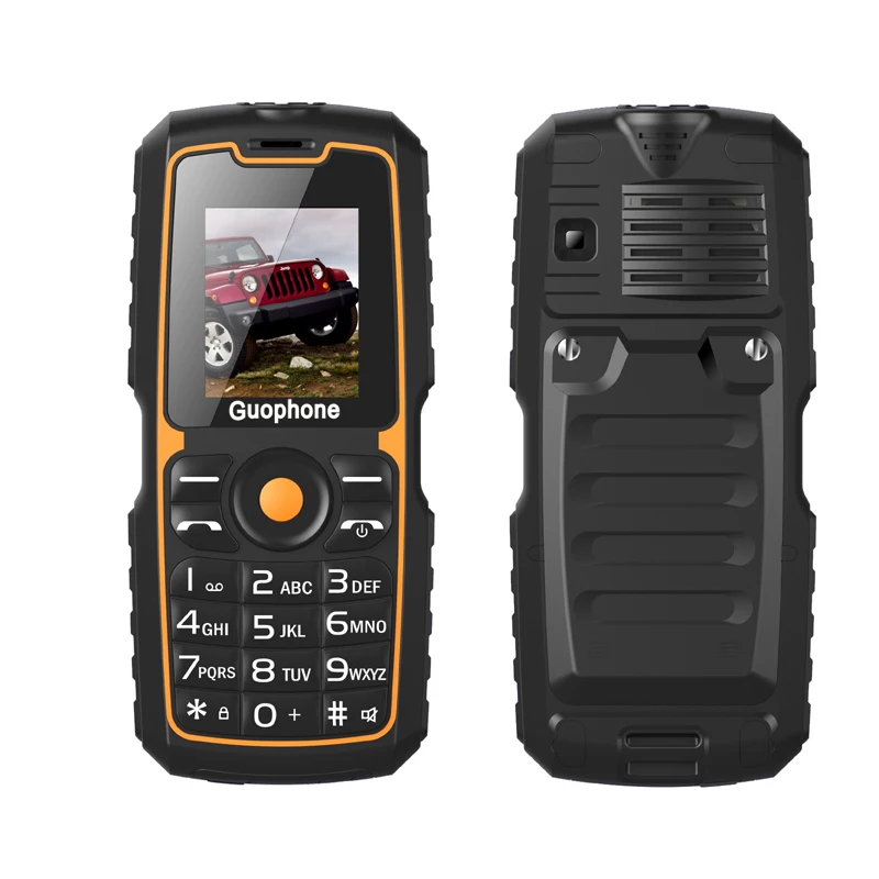 2017 Guophone V3S Настоящее водонепроницаемый Мощность банк телефон противоударный