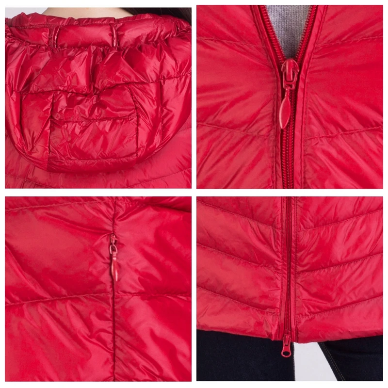 NewBang Women Ultra Light White Down Jacket Women's Long Female Winter Warm Coat Woman Slim Windbreaker Coats | Женская одежда