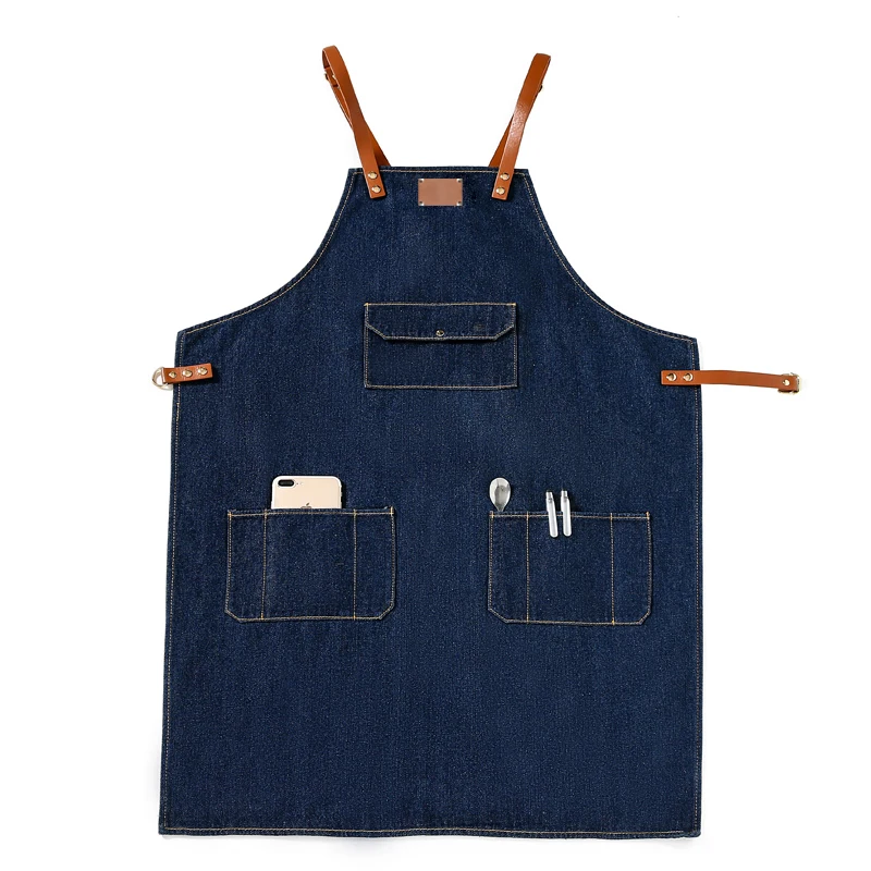 

SenYue Coffee shops and flower shops work cleaning aprons for woman washing daidle Custom logo