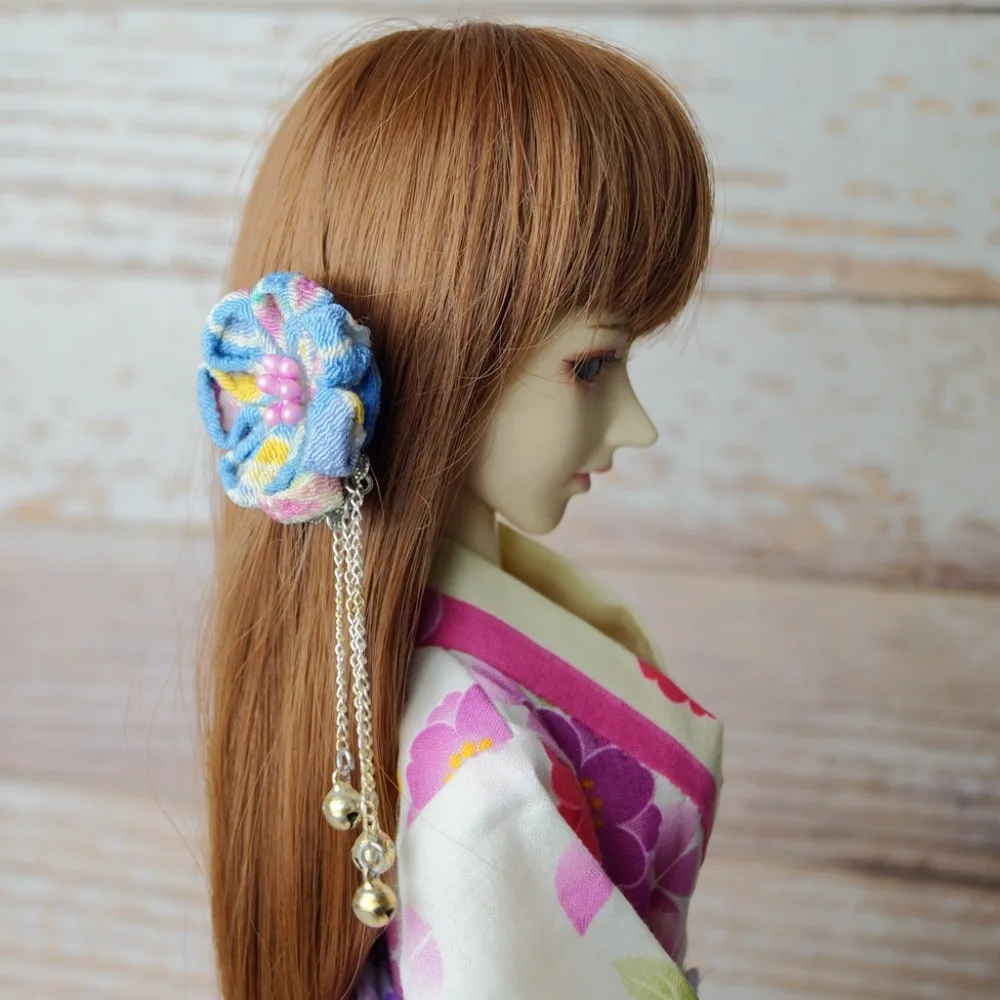 BJD цветок Япония Кимоно Стиль шпилька OOAK для женщин 1/4 17 &quot1/3 24&quot высокий SD MSD DK DZ AOD