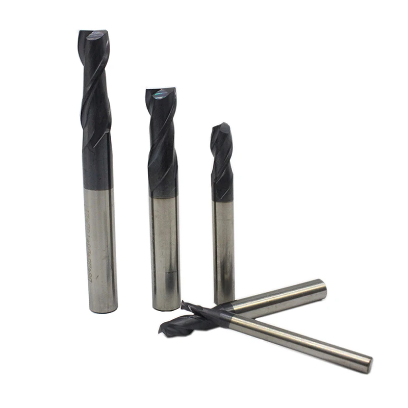 値段 14 ミリメートル 16 ミリメートル 18 ミリメートル 20 ミリメートル 2 フルート HRC50 タングステン超硬フラット正方形フラットエンドミル加工カッタースパイラルビット CNC