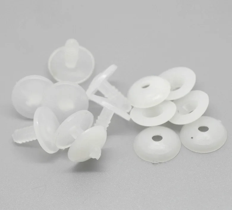 Бесплатная доставка размер 20x20 мм белые пластиковые аксессуары для кукол игрушек