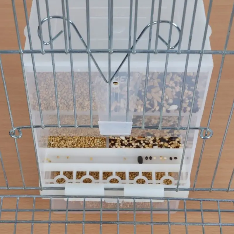 Automatic Birds Feeder Drinker Poultry Waterer Drinking Feeding Containers Fodder Storage Water Cup Box For Pets | Дом и сад
