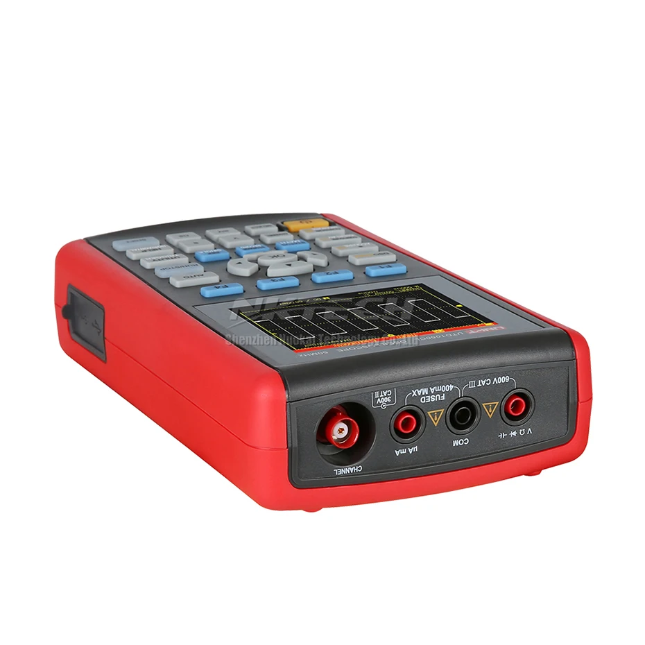 UNI T UTD1050CL UTD1025CL Ручной цифровой осциллограф мультиметр измеритель объема TFT