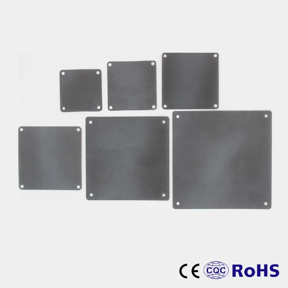 6 шт./лот 8 см компьютерная сетка ПВХ ПК Корпус Вентилятор Кулер Пылезащитный