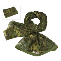 tactical camouflage mesh scarf military men us army soldier breathable hunting scarves conceal shawl sniper face veil scarf