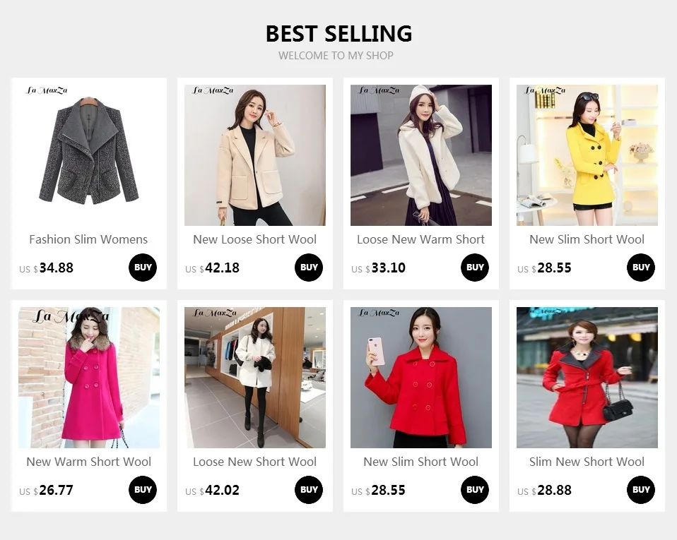 Patchwork Women Woolen Coat Slim Women's Jacket Fur Collar Cashmere Coat and Jacket