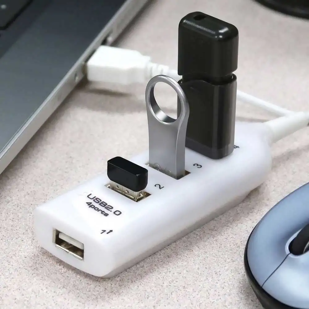ITINFTEK 45 см Mini USB 2 0 высокоскоростной 4 портовый usb хаб разветвитель адаптер для ПК