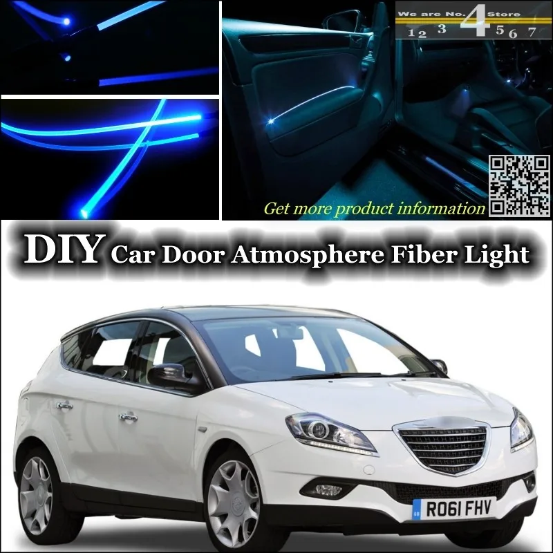 

For Chrysler Delta / Lancia Delta interior Ambient Light Tuning Atmosphere Fiber Optic Band Lights Door Panel illumination Refit