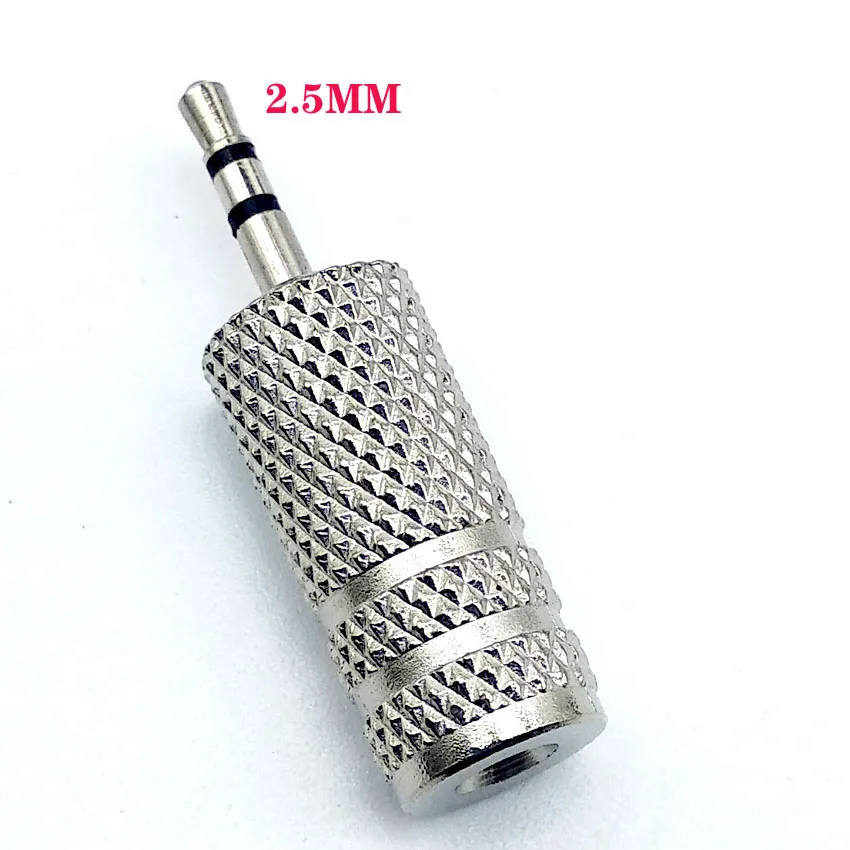 2.5mm/3.5mm Audio Adapter for Headset Earphone 3.5mm Female to Female Jack Stereo Adapter Connector Audio Extension Cable