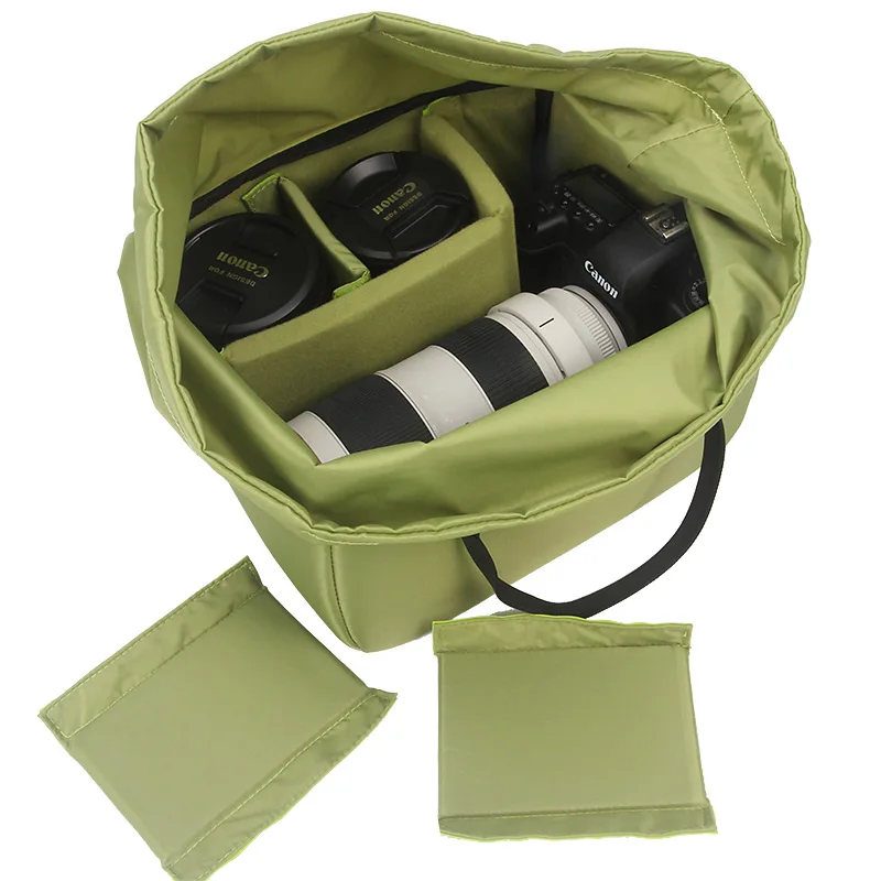 Сумка для хранения объектива камеры 6D 5D Mark III 60D 70D 600D 700D 7D2 D3200 D5500 D7100 D610 D810 A900 A99|video
