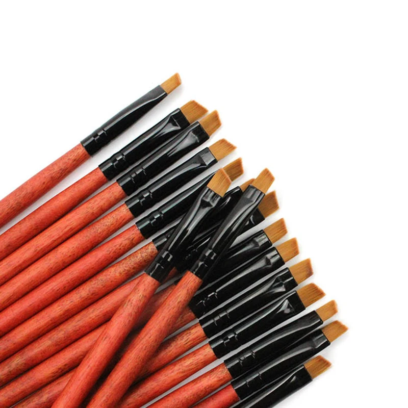 

Eyebrow Brush Elite Angled Eye Liner Eyebrow Brush Portable Tool Convenient For general Women Lady Cosmetic Brushes Fine Qualit