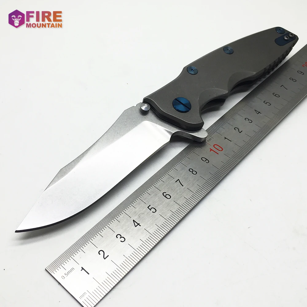 Складные ножи BMT ZT 0392 лезвие M390 титановая ручка шариковый подшипник тактический