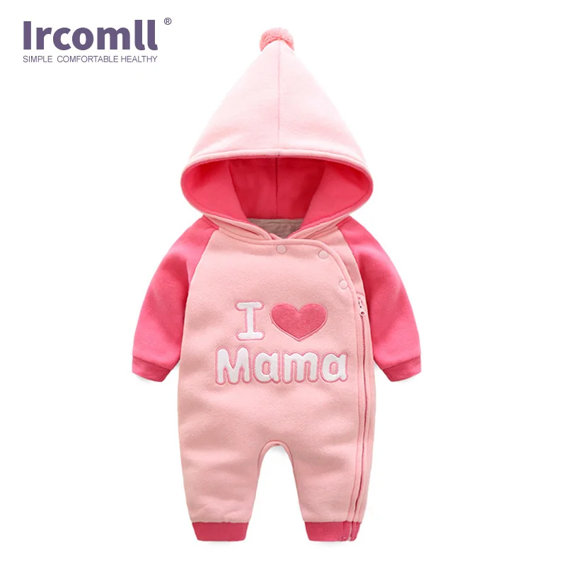 Комбинезон для новорожденных Ircomll комбинезон с капюшоном и длинными рукавами