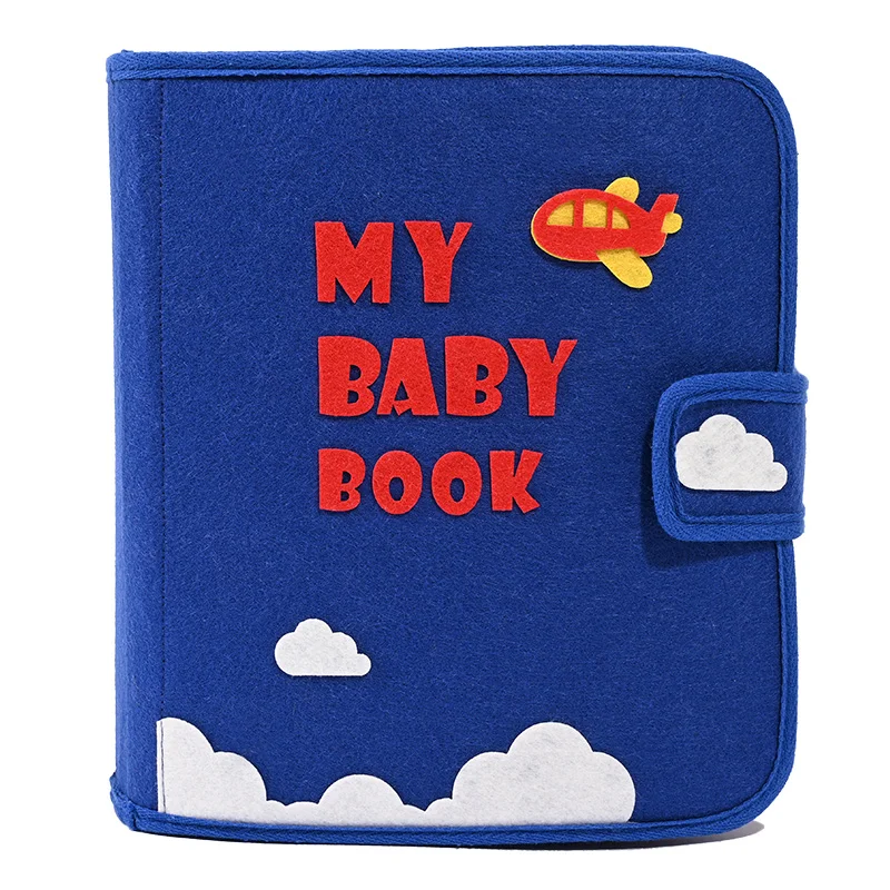 Домашнее обучение Монтессори первая Тихая книга 24х21см детская раннее