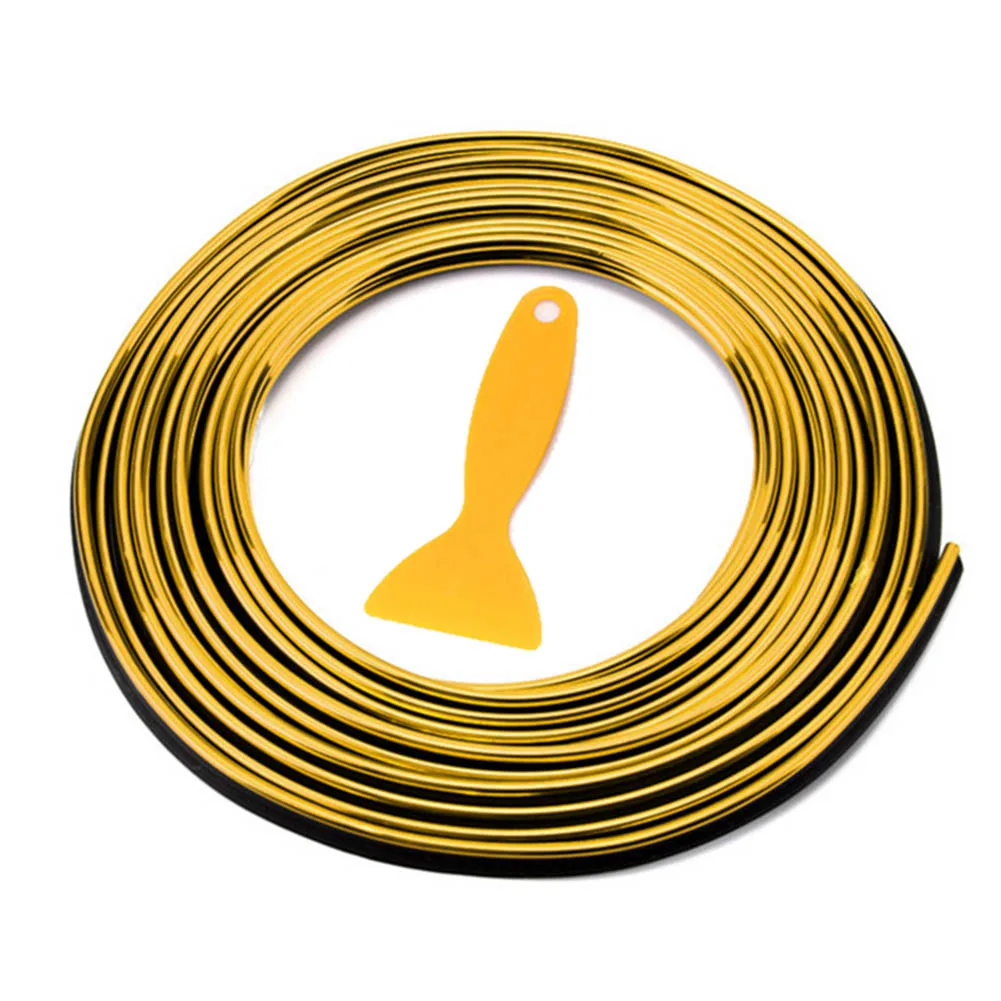 5 м автомобиля накладки для салона планки украшения линии полосы двери приборной