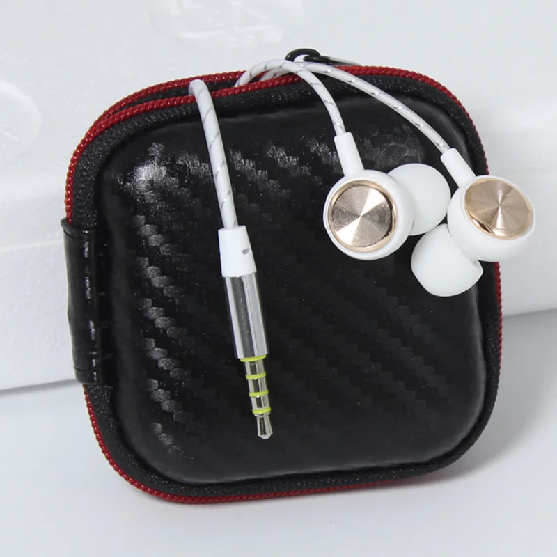 earphone for white AZiMiYO DJ2, наушники с басами, наушники-вкладыши, спортивные проводные наушники с микрофоном для телефона, xiaomi, huawei, iPhone 6, наушники HIFI, наушники - Цвет: earphone for white