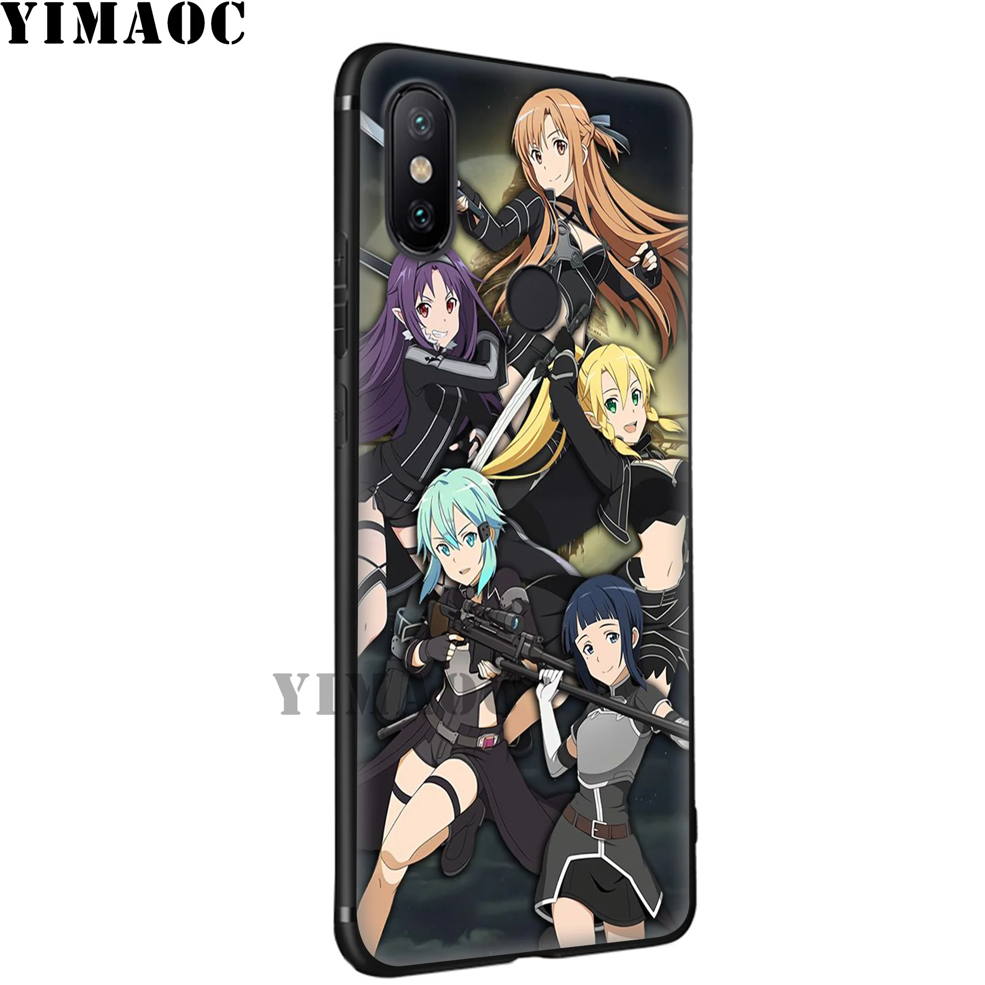 YIMAOC Sword Art онлайн Алисия Мягкий силиконовый чехол для Xiaomi Redmi 7A Note 7 6 6A 5 4 4X 4A 5A S2 Plus K20