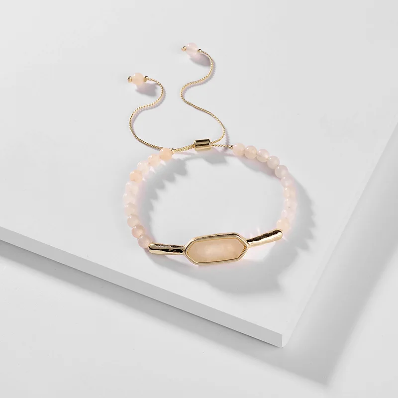 

Joolim Jewlery Wholesale/Natural Stone Bead Adjustable Bracelet For Women