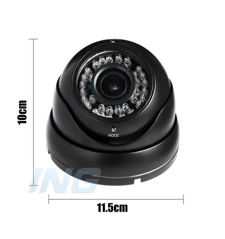 Водонепроницаемая 1080P 2 8 12 мм зум ip камера 2.0MP 36 LED наружная безопасности ONVIF ночное