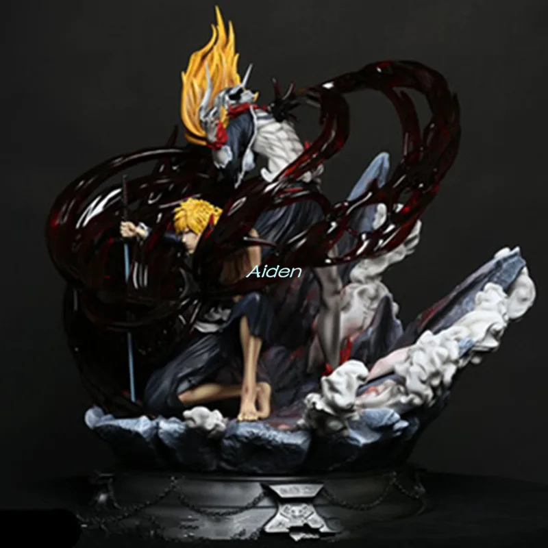 1" BLEACH статуя Куросаки Ичиго бюст Виртуальная поверхность полная длина портретное Искусство ремесло GK фигурка игрушка коробка 43 см B1163