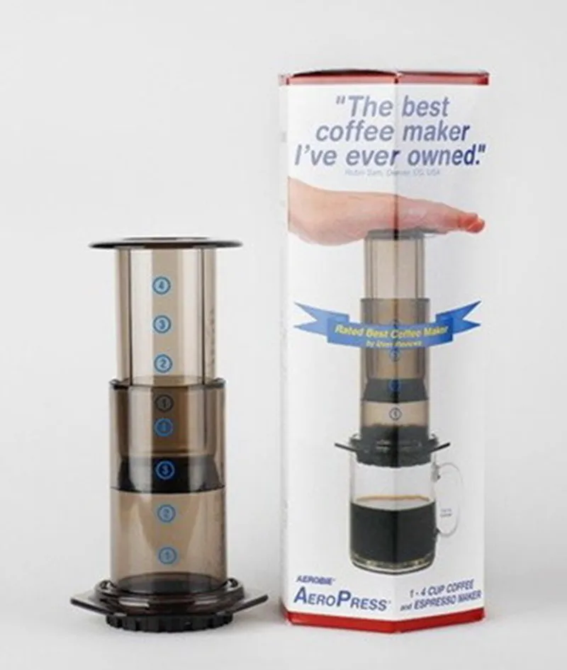1 шт. Aeropress кофе пресс мейкера бесплатная доставка |