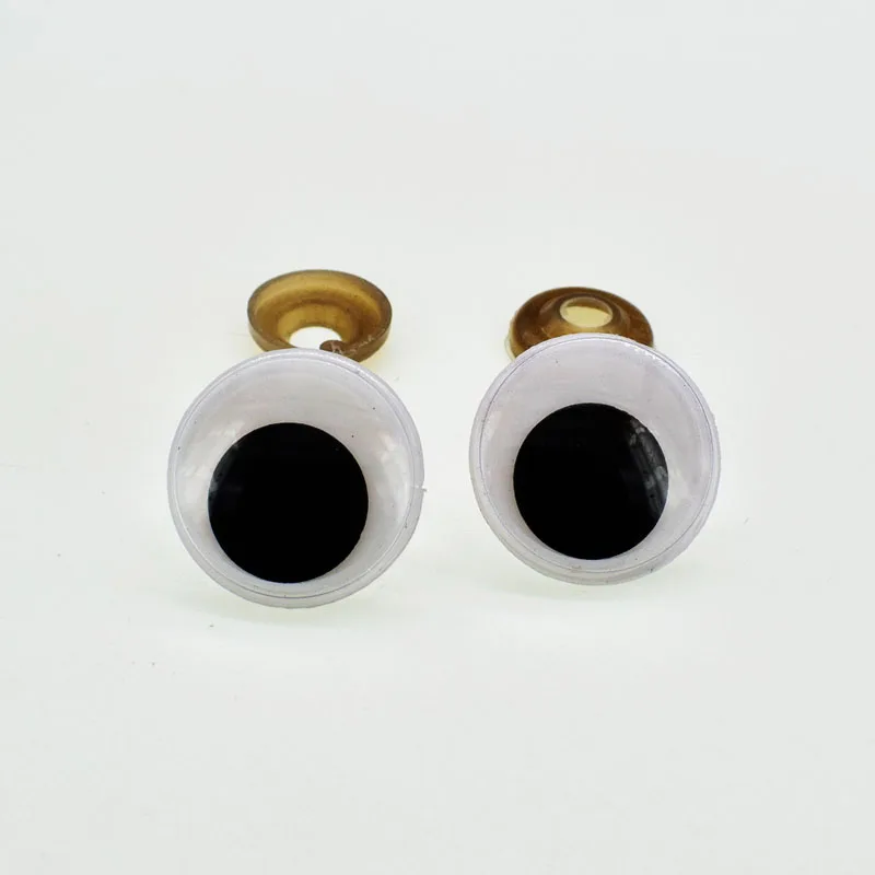 40 шт. круглые Подвижные пластиковые куклы 20/22/25 мм|googly eyes|with eyeswiggly googly eyes |