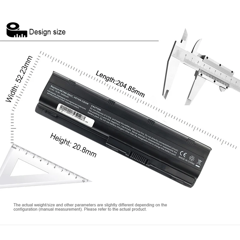 Аккумулятор для ноутбука HP Pavilion DM4 DV3 10 8 В батарея G32 G62 DV5 G56 G72 COMPAQ Presario CQ32 CQ42 CQ56 CQ62