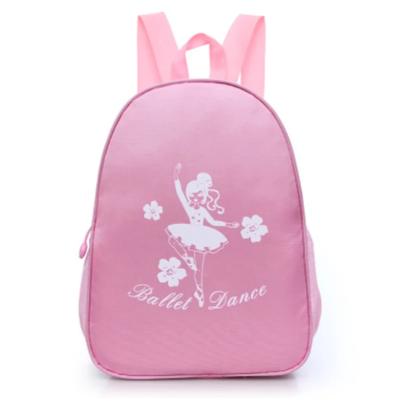 Розовый балетный рюкзак для девочек, водонепроницаемый холщовый рюкзак, мешки для балетной одежды, красный принт, балерина, детский балетный подарок, рюкзак для танцев