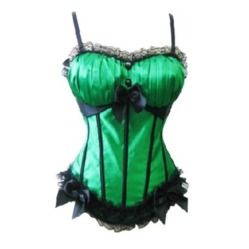 Новый дизайн женские Модные Корсеты бюстье Ренессанс Атласный Кружевной Корсет