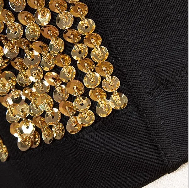 Женское сексуальное нижнее белье бюстгальтер пуш ап без бретелек с золотыми