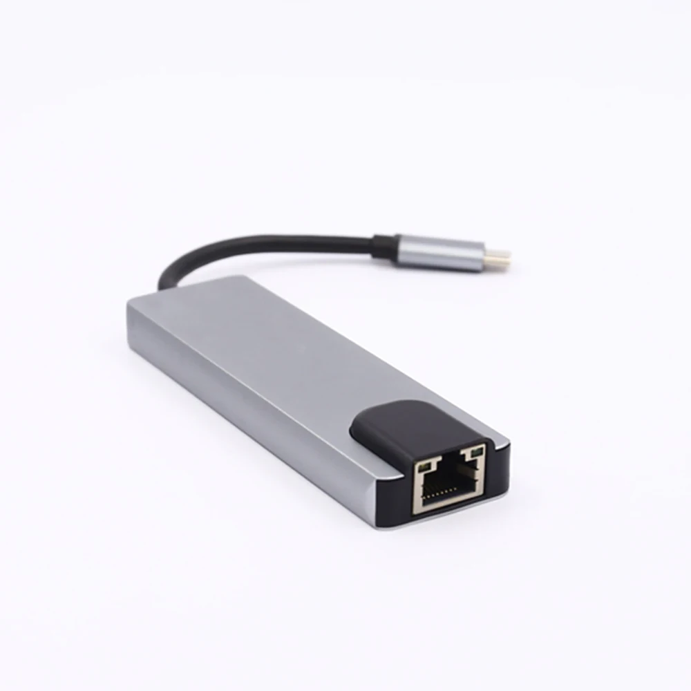 USB концентратор 5 в 1 с Type C на HDMI/USB3.0|Адаптеры Type-C| |