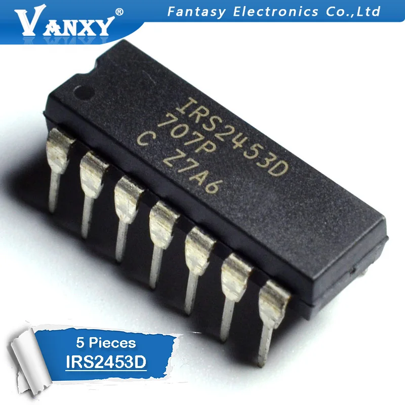 5 шт. IRS2453D DIP16 IRS2453 DIP IRS2453DPBF DIP-16 | Электронные компоненты и принадлежности