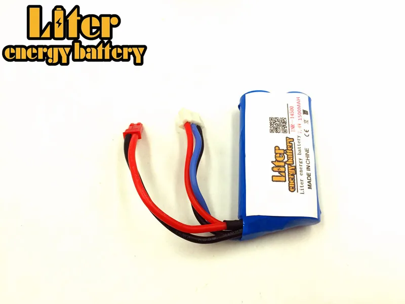 7.4v 14500 1500mah Li-ion Lithium Rechargeable Battery Pack For Water Soft Gun Liter Energy | Электроника