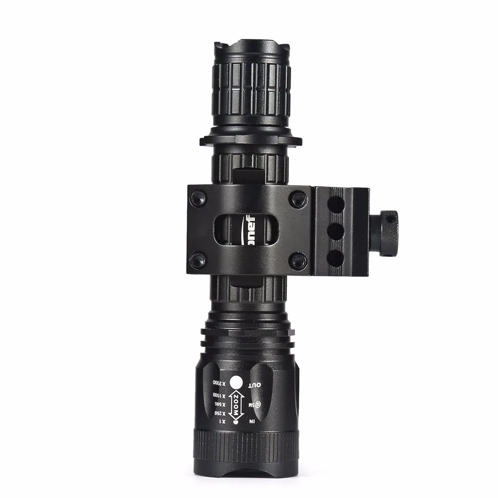 AloneFire TK400 тактический фонарик CREE светодиодный фонарь XM L2 linternas камера для охоты с