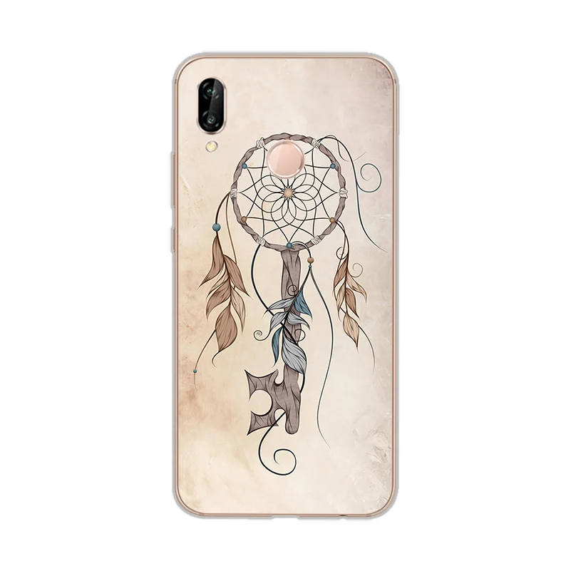 ciciber Phone Cases for Huawei P20 P8 P9 P10 Mate 20 10 9 Lite 2017 X Pro Soft Back Cover P Smart 2019 Dreamcatcher |